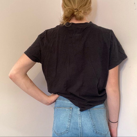 Black Champion Tee Size Large - Picture 4 of 7